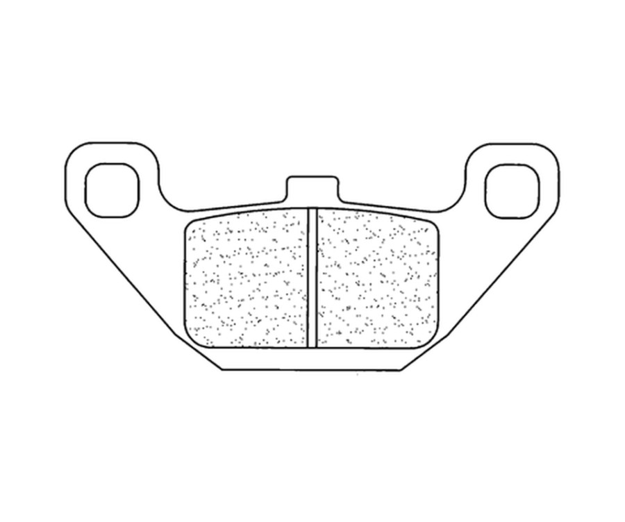 Plaquettes de frein CL BRAKES route métal fritté - 2285A3+ - 1034832