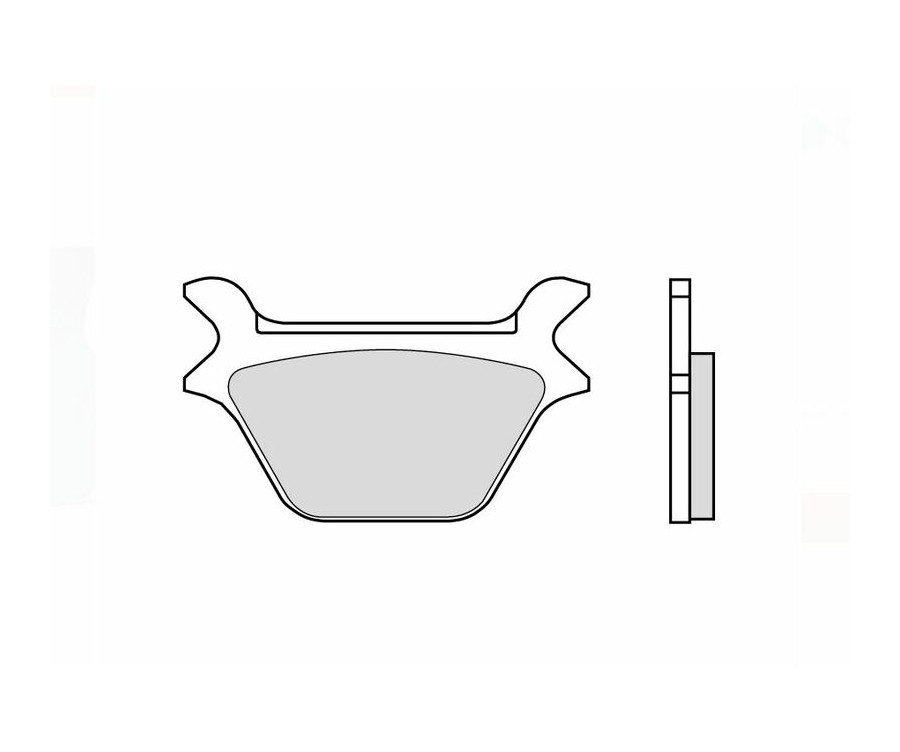 Plaquettes de frein BREMBO route carbone céramique - 07HD1011 - 1035944