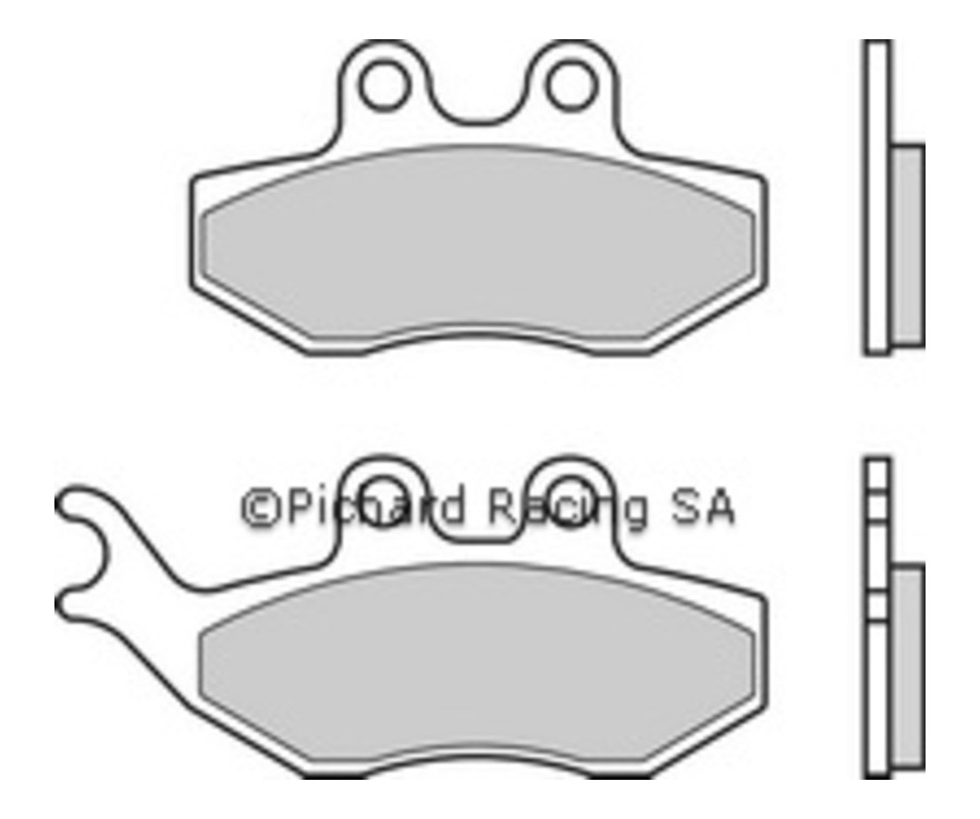 Plaquettes de frein BREMBO Scooter carbone céramique - 07049 - 1035697