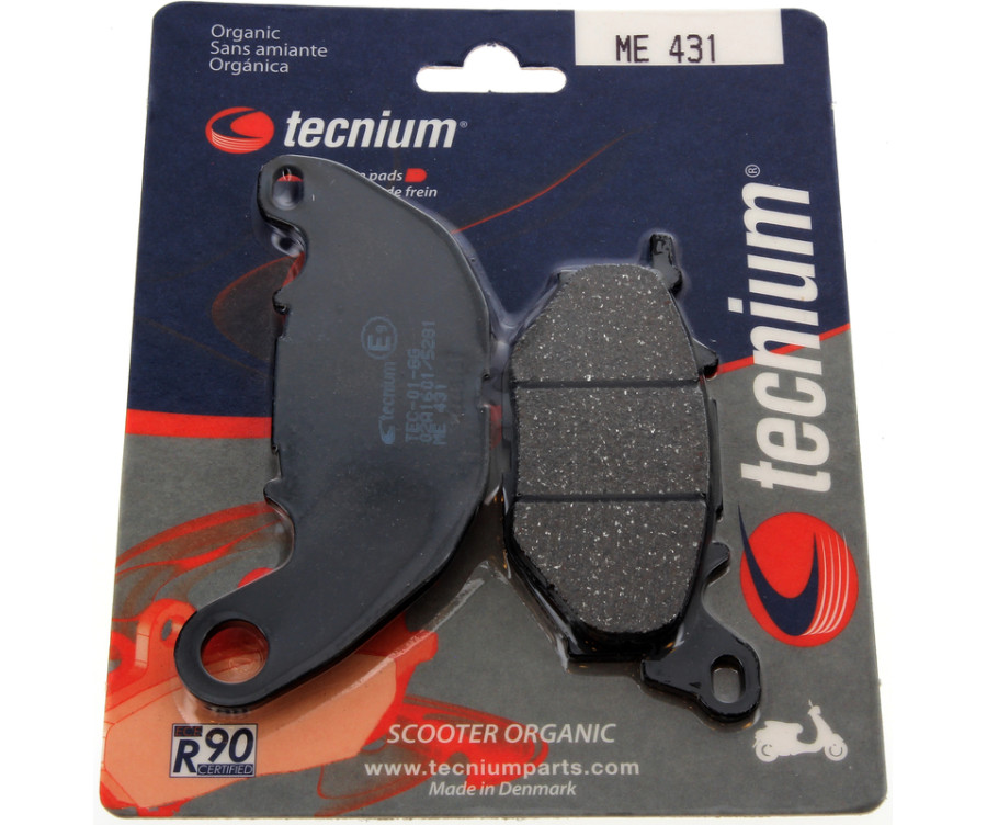 Plaquettes de frein TECNIUM scooter organique - ME431 - 1121493