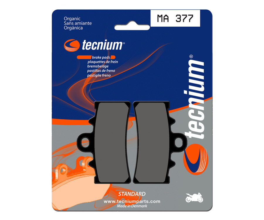 Plaquettes de frein TECNIUM route organique - MA377 - 1022496