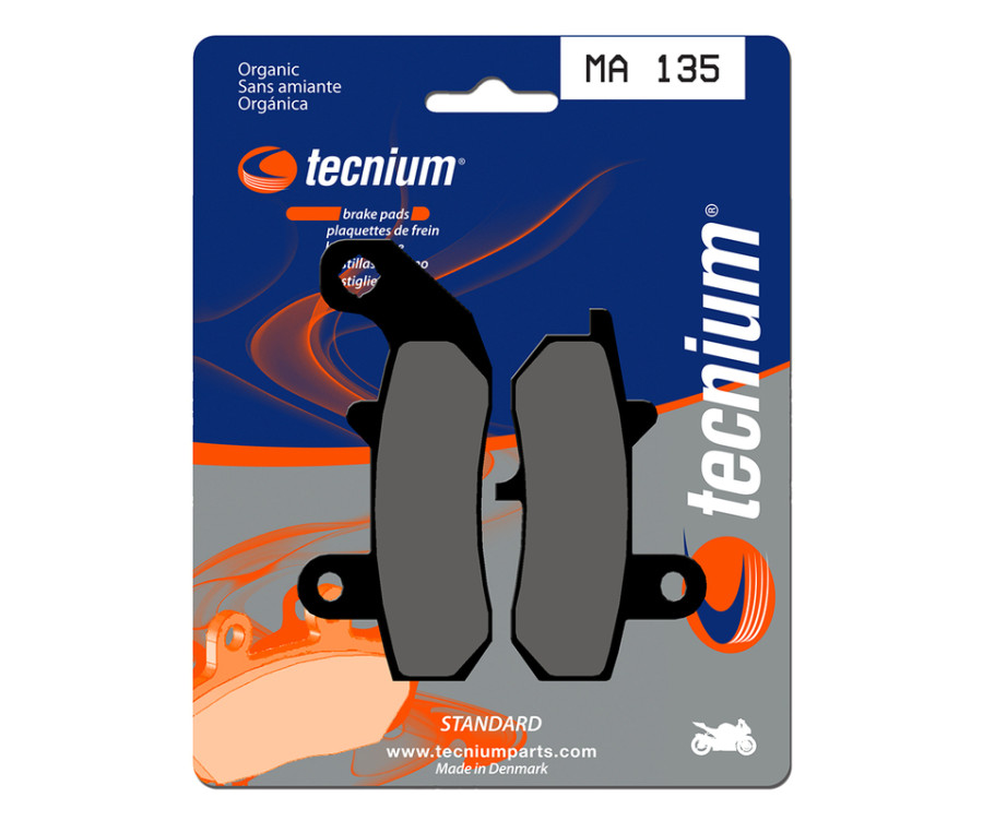 Plaquettes de frein TECNIUM route organique - MA135 - 1022357