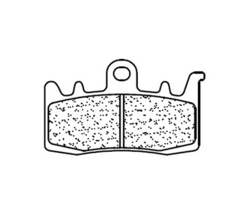Plaquettes de frein CL BRAKES route métal fritté - 1232RX3 - 1122651