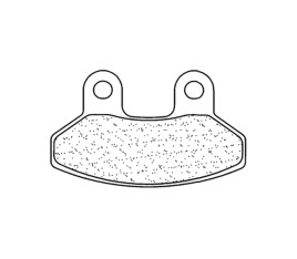 Plaquettes de frein CL BRAKES Maxi Scooter métal fritté - 3067MSC