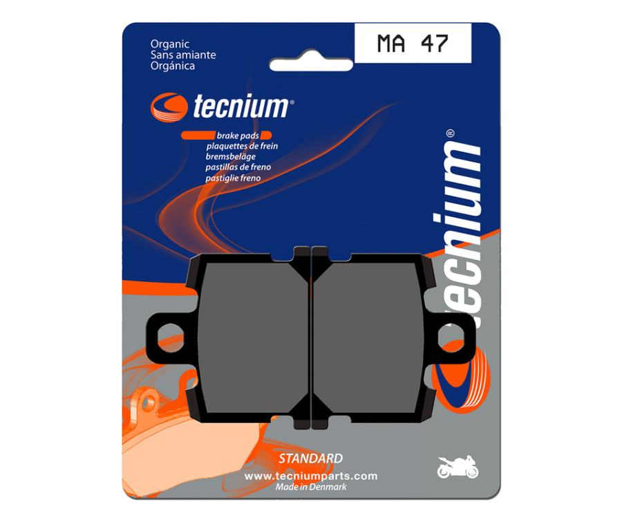 Plaquettes de frein TECNIUM route organique - MA47 - 1022519