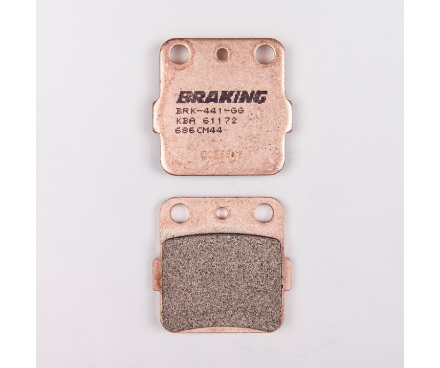 Plaquettes de frein BRAKING Off-Road/Quad métal fritté - 686CM44 - 1043269