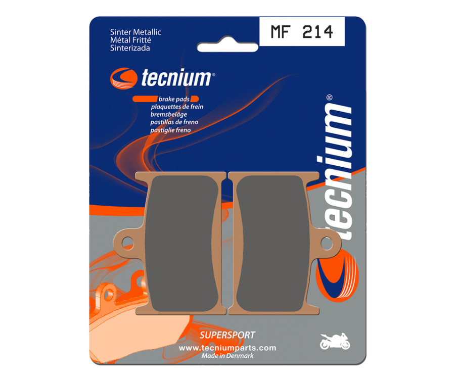 Plaquettes de frein TECNIUM Performance métal fritté - MF214 - 1022751
