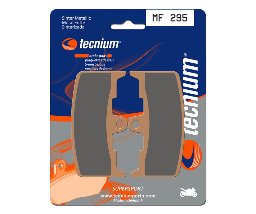 Plaquettes de frein TECNIUM Performance métal fritté - MF295 - 1022765