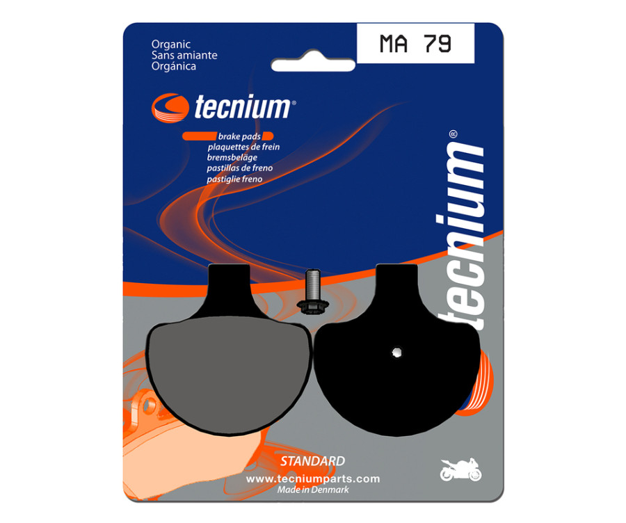 Plaquettes de frein TECNIUM route organique - MA79 - 1022547