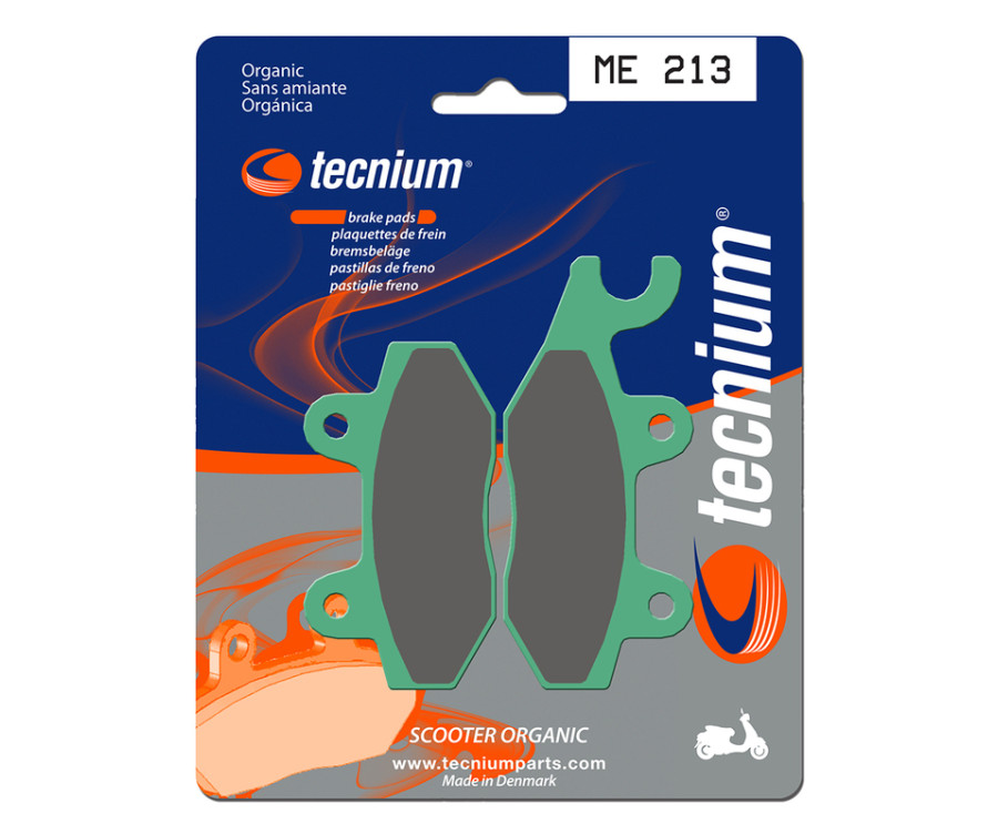 Plaquettes de frein TECNIUM Scooter organique - ME213 - 1022640