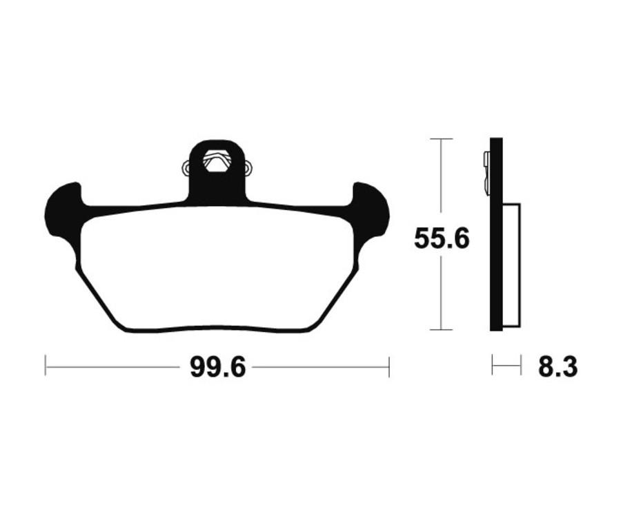 Plaquettes de frein TECNIUM Performance métal fritté - MF144 - 1022729