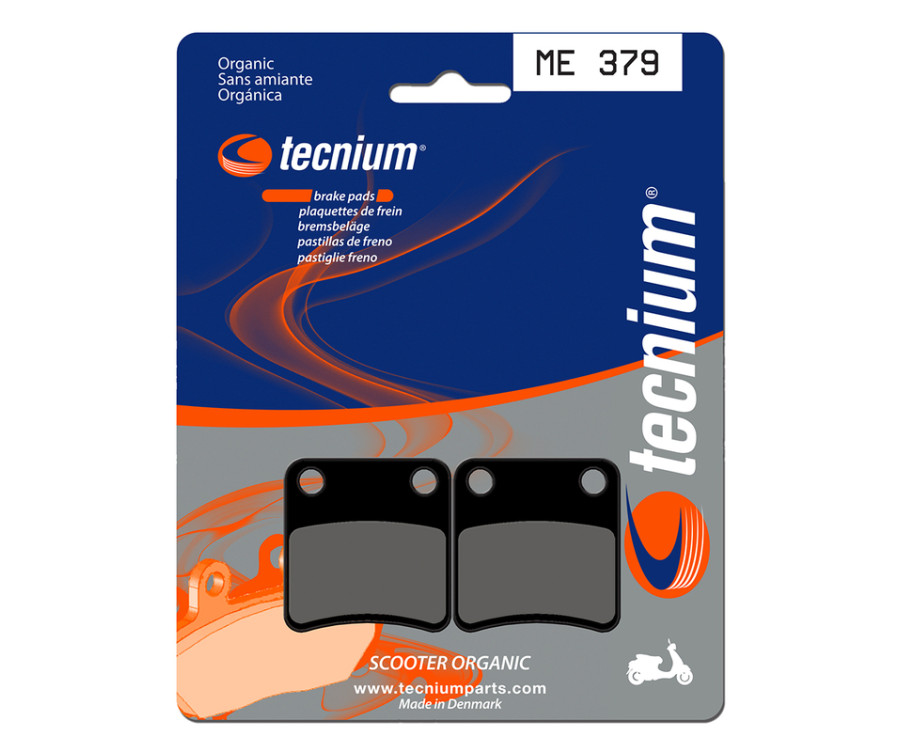 Plaquettes de frein TECNIUM Scooter organique - ME379 - 1022696