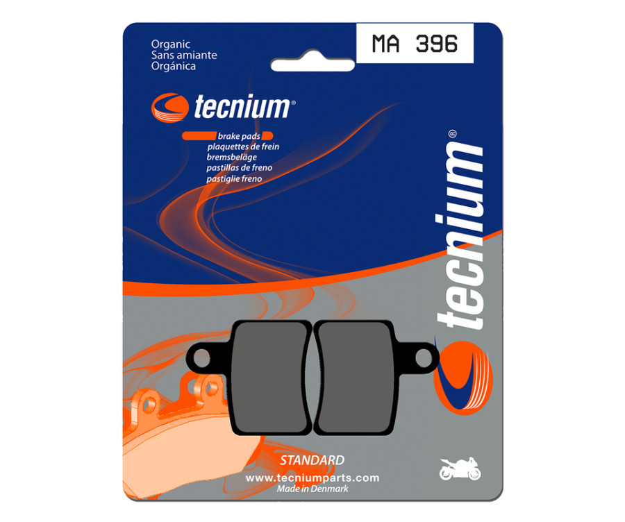 Plaquettes de frein TECNIUM route organique - MA396 - 1022504