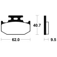 Plaquettes de frein TECNIUM MX/Quad métal fritté - MO148 Plaquettes de frein TECNIUM MX/Quad métal fritté - MO148