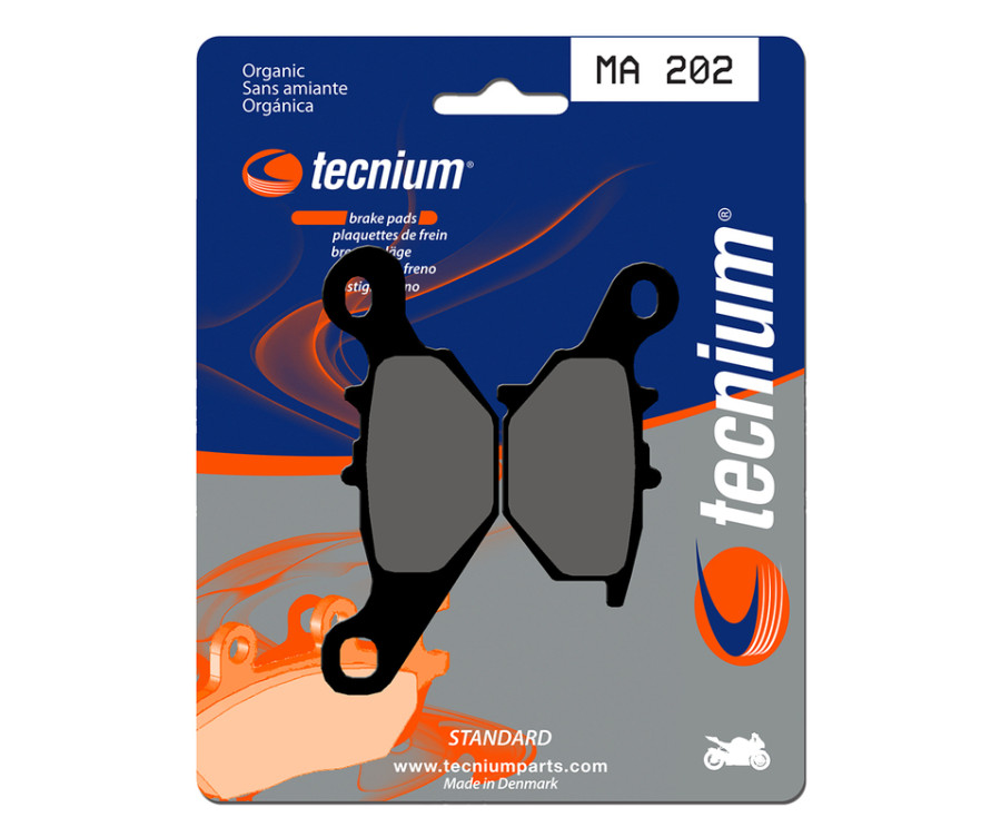 Plaquettes de frein TECNIUM route organique - MA202 - 1022417