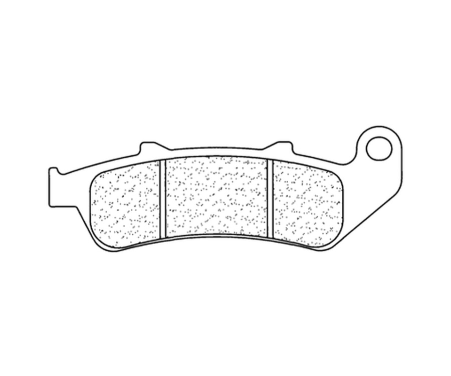 Plaquettes de frein CL BRAKES route métal fritté - 2257A3+ - 1034811