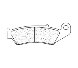 Plaquettes de frein CL BRAKES route métal fritté - 2302A3+