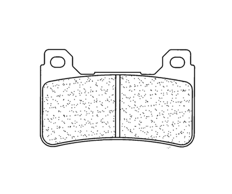 Plaquettes de frein CL BRAKES Racing métal fritté - 1134C60 - 1048261