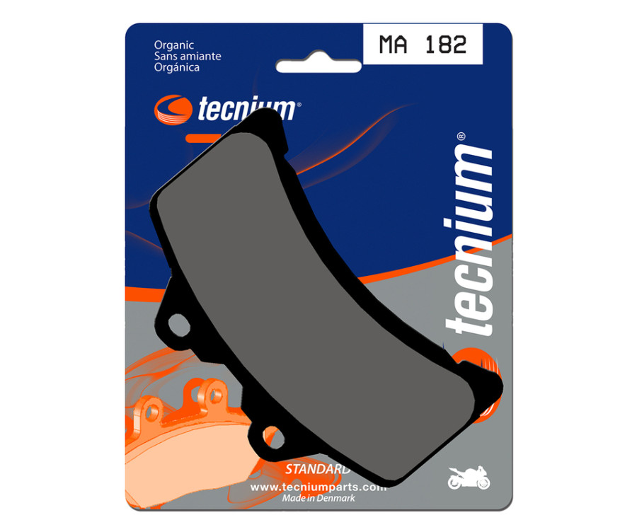 Plaquettes de frein TECNIUM route organique - MA182 - 1022399