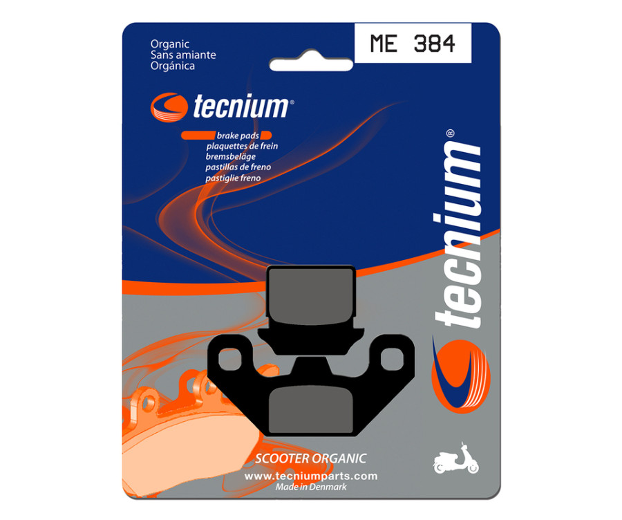 Plaquettes de frein TECNIUM Scooter organique - ME384 - 1022699