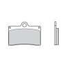 Plaquettes de frein BREMBO route/sport métal fritté - 07BB15SR - 1103749