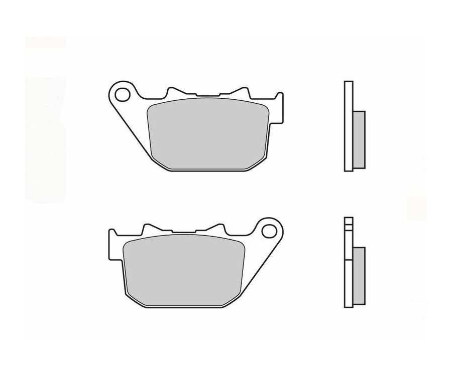 Plaquettes de frein BREMBO route métal fritté - 07HD14SP - 1035946