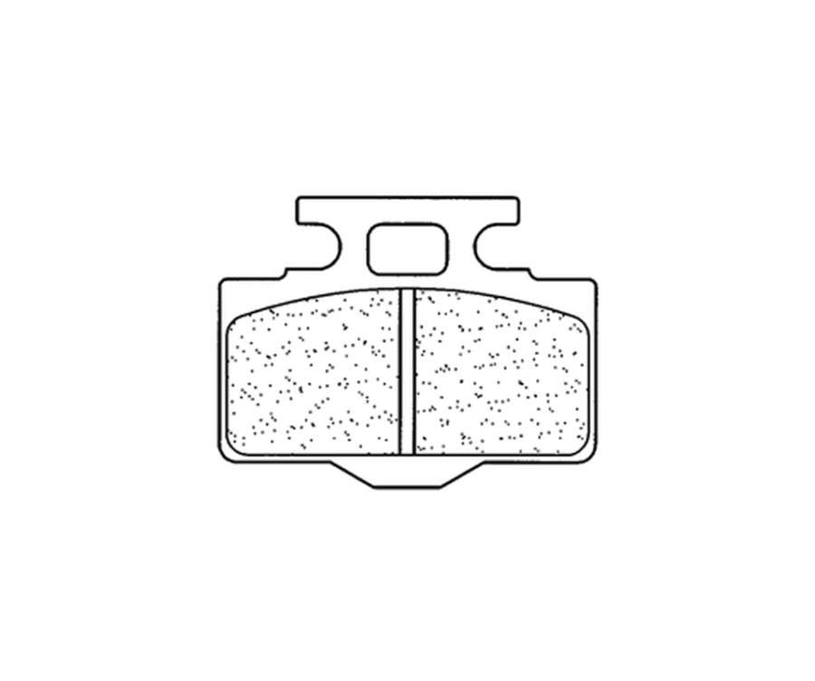 Plaquettes de frein CL BRAKES Off-Road métal fritté - 1034MX10 - 1034671