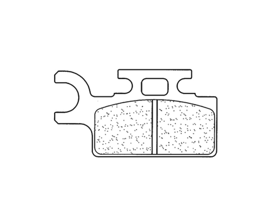 Plaquettes de frein CL BRAKES Off-Road métal fritté - 1034MX10 - 1034671