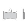 Plaquettes de frein BREMBO route/sport métal fritté - 07HO28SR - 1103759