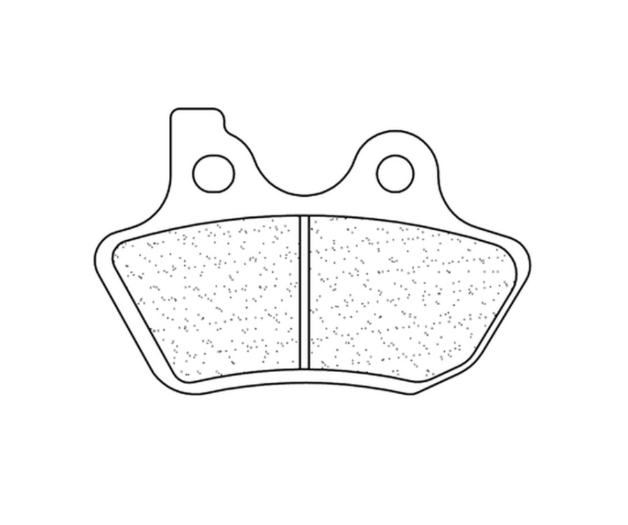 Plaquettes de frein CL BRAKES Route métal fritté - 1211RX3 - 1034757