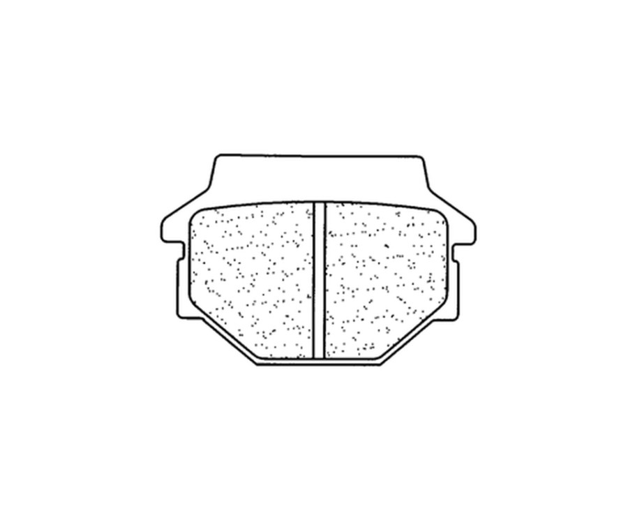 Plaquettes de frein CL BRAKES Quad métal fritté - 2466ATV1 - 1034993
