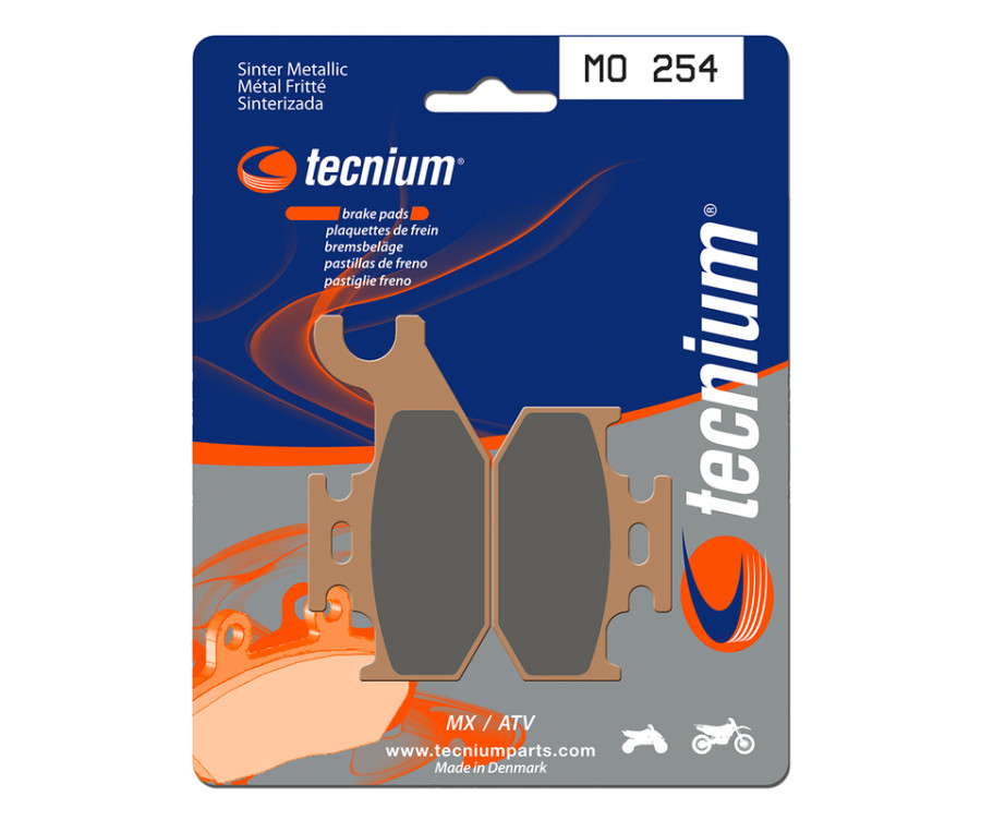 Plaquettes de frein TECNIUM MX/Quad métal fritté - MO254 - 1022863