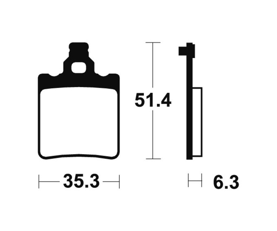 Plaquettes de frein TECNIUM MX/Quad métal fritté - MO74 - 1022917