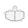 Plaquettes de frein CL BRAKES Route métal fritté - 2381RX3 - 1034932