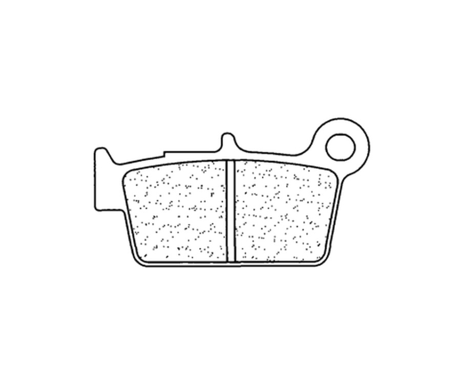 Plaquettes de frein CL BRAKES Off-Road métal fritté - 1103X59 - 1034688