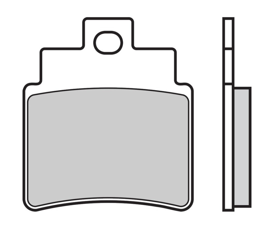 Plaquettes de frein BREMBO Scooter carbone céramique - 07050 - 1035698