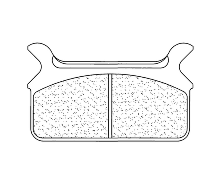 Plaquettes de frein CL BRAKES Route métal fritté - 2342RX3 - 1034905