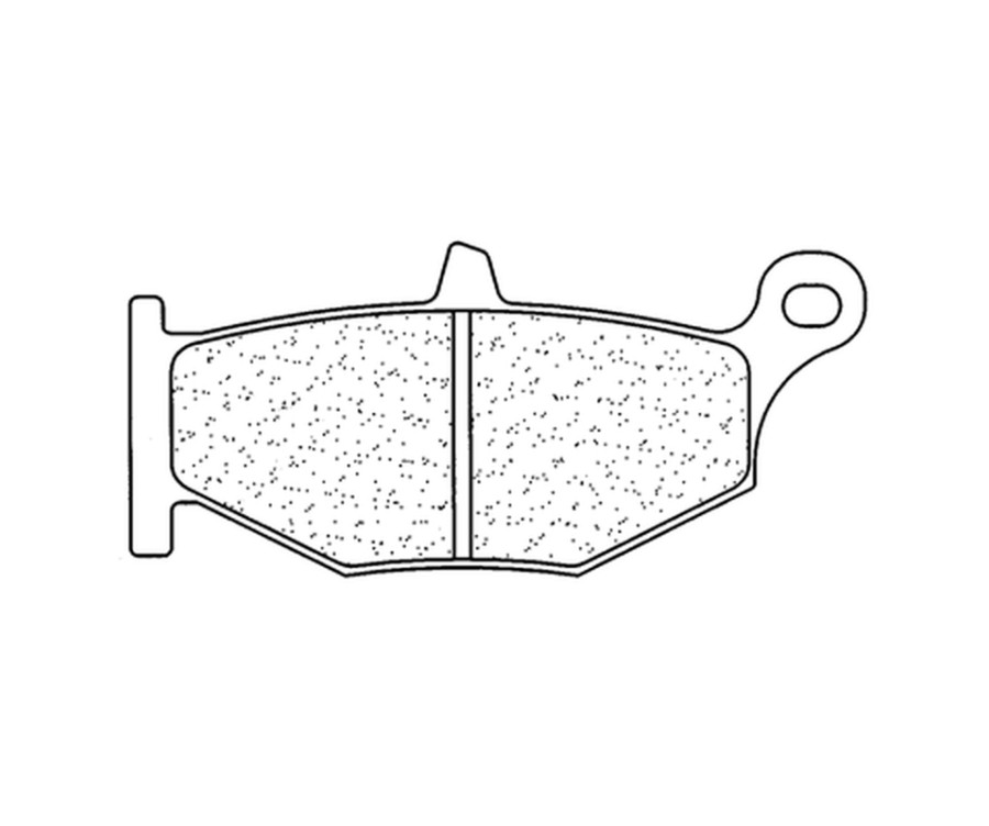Plaquettes de frein CL BRAKES Route métal fritté - 1163RX3 - 1034725