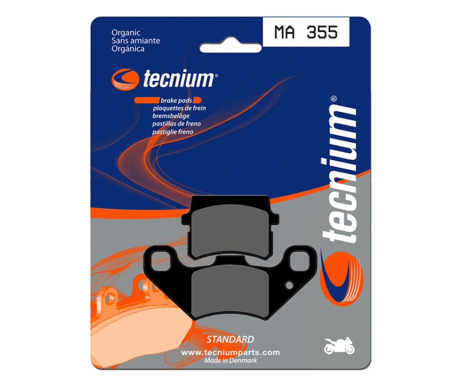 Plaquettes de frein TECNIUM route organique - MA355 - 1022489