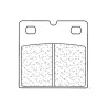Plaquettes de frein CL BRAKES route métal fritté - 2840A3+ - 1035051
