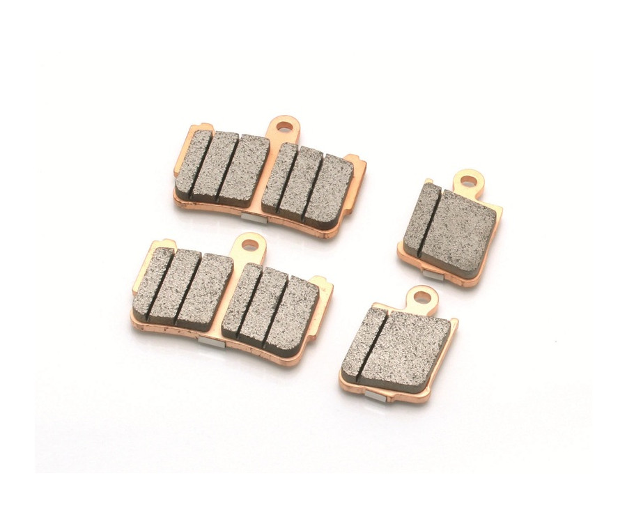 Plaquettes de frein NISSIN route /Off-Road métal fritté - 2P-357ST - 1036764