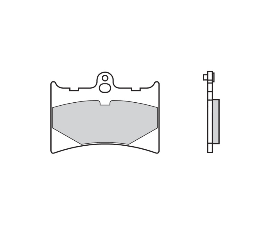 Plaquettes de frein BREMBO route/sport métal fritté - 07GR56SR - 1103756