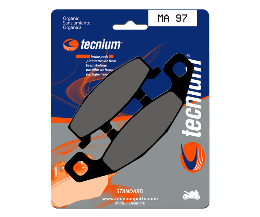 Plaquettes de frein TECNIUM route organique - MA97 - 1022567