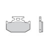 Plaquettes de frein BREMBO Off-Road TT carbone céramique - 07KA12TT - 1036073