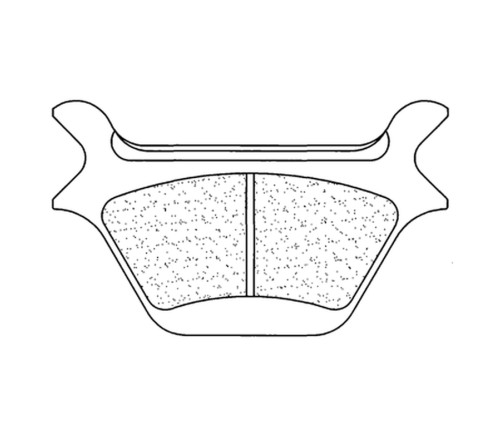 Plaquettes de frein CL BRAKES Route métal fritté - 2370RX3