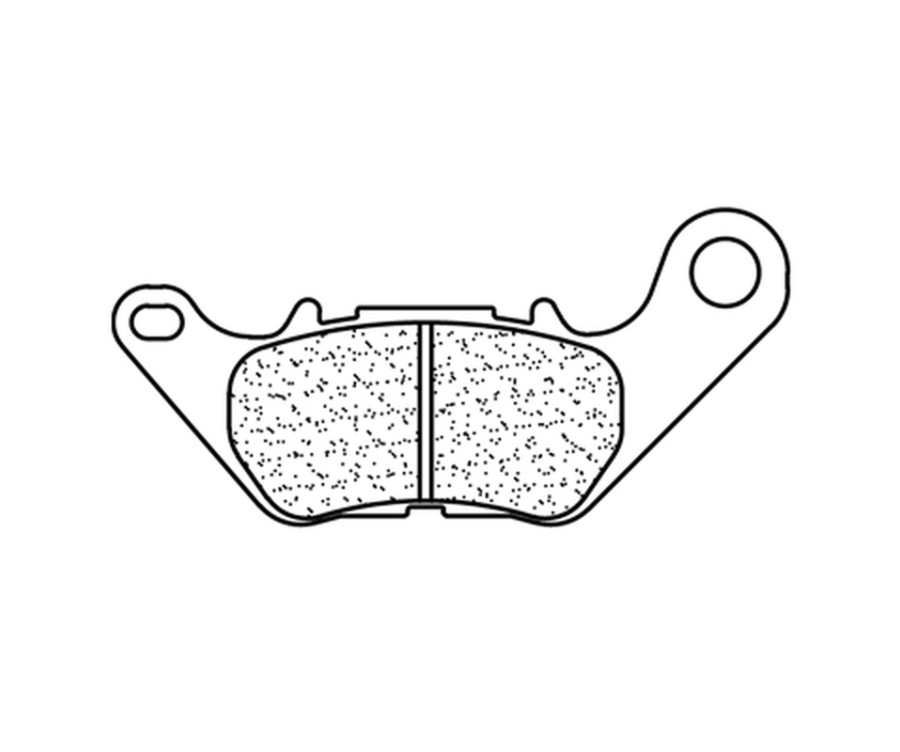 Plaquettes de frein CL BRAKES Route métal fritté - 1241RX3 - 1048284