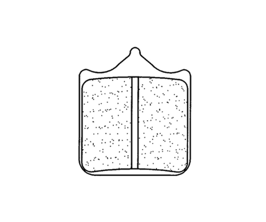 Plaquettes de frein CL BRAKES Racing métal fritté - 1033C60 - 1048255