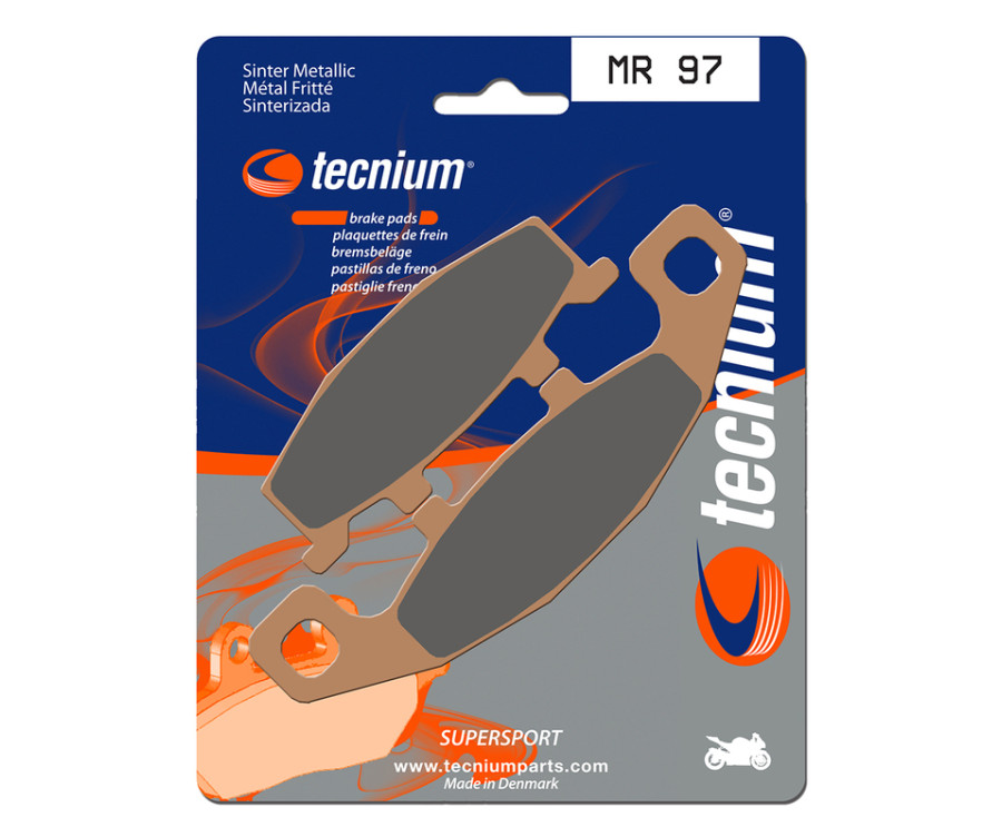 Plaquettes de frein TECNIUM Performance métal fritté - MR97 - 1023105