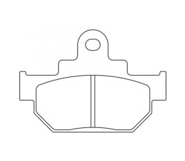 Plaquettes de frein CL BRAKES route métal fritté - 2387S4