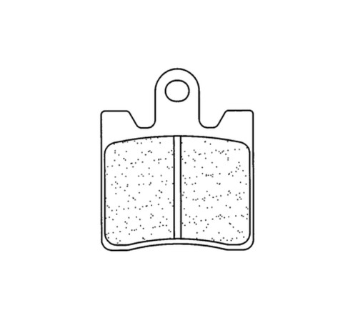 Plaquettes de frein CL BRAKES route métal fritté - 1175XBK5 - 1034737